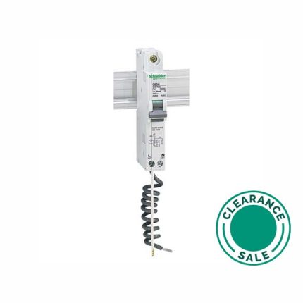 تصفية شنايدر - قاطع الدائرة الكهربائية المتبقي ، C60H، 1P+N، 32A، منحنى C، 30mA، نوع A (جديد: A9D11832)