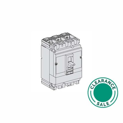 تصفية شنايدر - قاطع رئيسي، NB250N، 225A، 500V، 3P، 3T