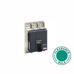 تصفية شنايدر - فاصل دائرة كهربائية، Compact NS630bN، 630 A، 3 أقطاب، قابل للسحب، بدون وحدة تريب