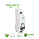 شنايدر - قاطع فرعي 1 خط - 2 أمبير - Acti9 iC60N, 1P, 2A, C Curve