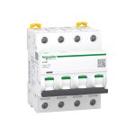 ⁦شنايدر - قاطع تيار مصغر iC60L، 4 Pole، 20A، منحنى C⁩ - الصورة ⁦2⁩