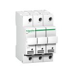 شنايدر - قاطع فصل فيوز Acti9 STI، 3 Pole، 25A، لفيوز مقاس 10.3 x 38mm