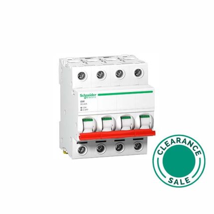 تصفية شنايدر - فاصل تبديل iSW، 4P، 63A، 415V