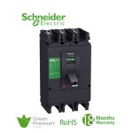 شنايدر - قاطع رئيسي 160 أمبير - EasyPact EZC250N, 3P, 160A, 25kA 400/415V, TMD Trip Unit