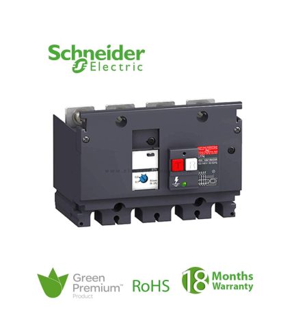 شنايدر - وحدة حماية للتسريب الارضي - Compact NSX 100/160, MH Type, 200 VAC To 440 VAC, 30mA to 10A