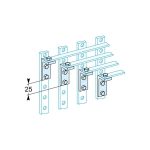 شنايدر - إكسسوار لوحة خدمة - 4 COPPER ANGLE BRACKETS 250A