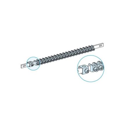 شنايدر - إكسسوار لوحة خدمة - EARTH BAR 35²/40 CLAMPS L450 LINERGY TB