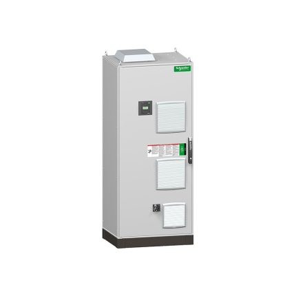 شنايدر - بنك مكثفات تصحيح معامل القدرة PowerLogic PFC أوتوماتيكي، 250kvar، DR3.8، 400V، 60Hz، مزود بقاطع رئيسي واتصال اتصالات