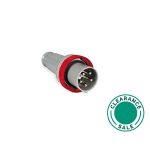 تصفية بالازولي - قابس مستقيم CEE، 63A، 3P+N+E، 200-250V، 50-60Hz، 9H، IP67