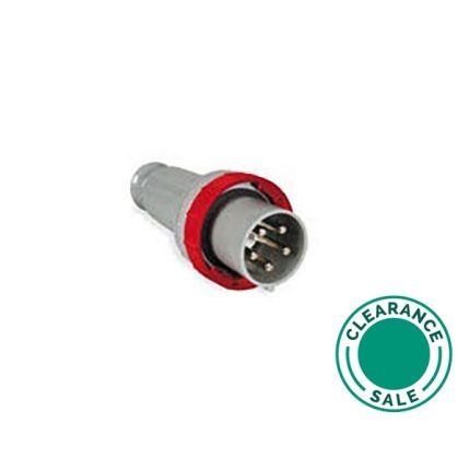 تصفية بالازولي - مأخذ مثبت على لوحة CEE، بزاوية 15°، 125A، 3P+N+E، 200-250V، 50-60Hz، 9H، IP67