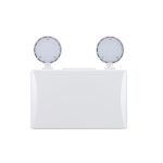 فيليبس - مصباح طوارئ LED برأس مزدوج، 150lm، 0.8W، NW، 6500K، 135lm/W، IP20، شفاف، محمي بالأصابع، 30000 ساعة