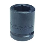 بروتو - لقمة مفتاح ربط من الصلب - 1 بوصة - 32 مم - 6 نقاط