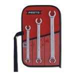 بروتو - طقم مفاتيح ربط بطرفين - 3 قطع - 6 نقاط