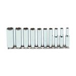 بروتو - طقم لقم - مقاس 1/4 بوصة - 10 قطع - 6 نقاط