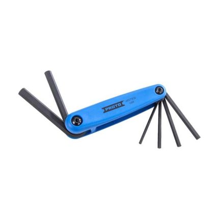 بروتو - مجموعة مفاتيح سداسية طويلة قابلة للطي- 6 قطع