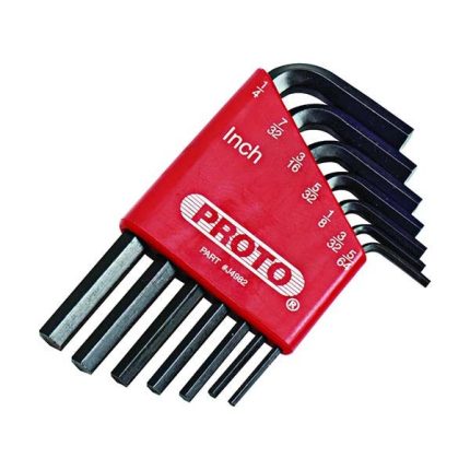 بروتو - مجموعة مفاتيح سداسية - 7 قطع