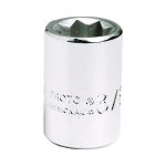 بروتو - طقم لقم - مقاس 3/8 بوصة - 1/4 بوصة - 8 نقاط