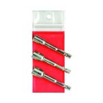 بروتو - طقم صواميل سداسي 1/4 بوصة- 3 قطع