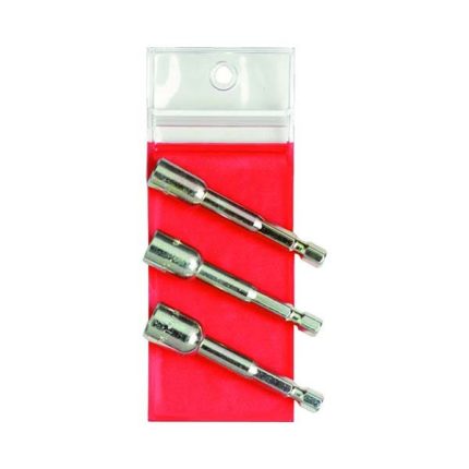 بروتو - طقم صواميل سداسي 1/4 بوصة- 3 قطع