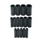 بروتو - طقم لقم عميق 3/8 بوصة- 15 قطعة- 6 نقاط