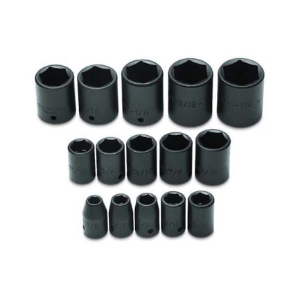 بروتو - طقم لقم درايف 1/2 بوصة- 15 قطعة- 6 نقاط