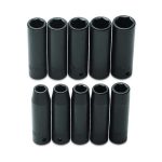 بروتو - طقم لقم - مقاس 1/2 بوصة- 10 قطع- 6 نقاط