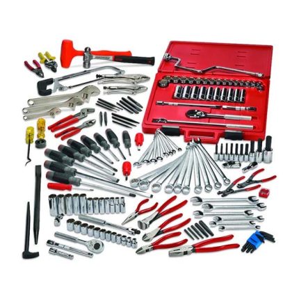 بروتو - أطقم عدد وأدوات مكونة من 157 قطعة مع صندوق عدة