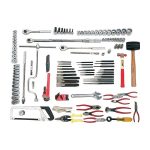 بروتو - أطقم عدد وأدوات مكونة من 92 قطعة مقاس المفك 1/4 بوصة