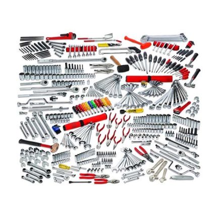 بروتو - أطقم عدد وأدوات مكونة من 497 قطعة مع طاولة عدة وأدوات بعجلات وصندوق