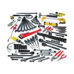 بروتو - أطقم عدد وأدوات مكونة من 107 قطعة مع صندوق عدد وأدوات