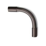 بحرة - كوع بلاستيكي بموصل 38 مم - مع جلبة من الطرفين