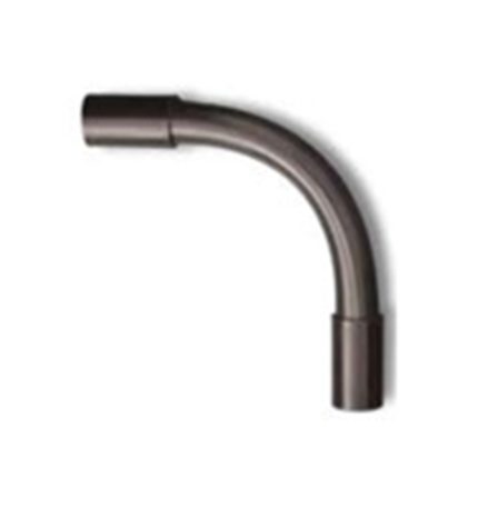 بحرة - كوع بلاستيكي بموصل 38 مم - مع جلبة من الطرفين