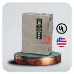 جنرال إليكتريك - مفتاح سلامة - بدون فيوز - 3 أقطاب 100 أمبير - 600 فولت - خارجي