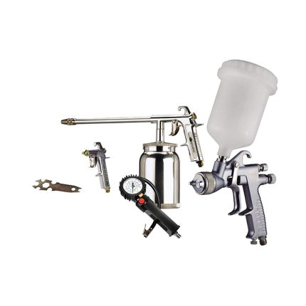 مجموعة احترافية كاملة للدهان، فوهة 1.8 مم، وعاء سعة 650 مل، صنع في إسبانيا