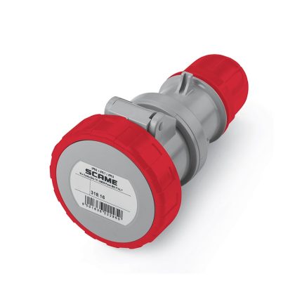 سكامي - موصل، 16A، 3P+E، 6h، IP66/IP67/IP69، 380-415V، 50Hz، 60Hz، أطراف لولبية