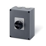 سكامي - مفتاح فصل مغلق، 25A، 8P، IP66، 150x210x107mm، Y3 IK10، عام رمادي/أسود