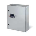 سكامي - مفتاح فصل مغلق (AC22A/AC23A)، 160A، 8P، IP65، 500x700x250mm، K2 IK10، عام رمادي/أسود