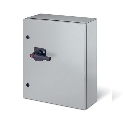 سكامي - مفتاح فصل، 160A، 3P، IP65، 300x500x200mm، K2، IK10، عام، رمادي/أسود