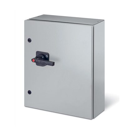 سكامي - مفتاح فصل، 200A، 3P+SN، IP65، 300x500x200mm، K2، IK10، عام، رمادي/أسود، SN (محايد صلب)