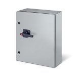 سكامي - مفتاح فصل، 100A، 3P+N، IP65، DIN-NH، 300x500x200mm، KF2، IK10، عام، رمادي/أسود