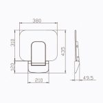 ⁦كرسي استحمام - الخزف السعودي⁩ - الصورة ⁦3⁩