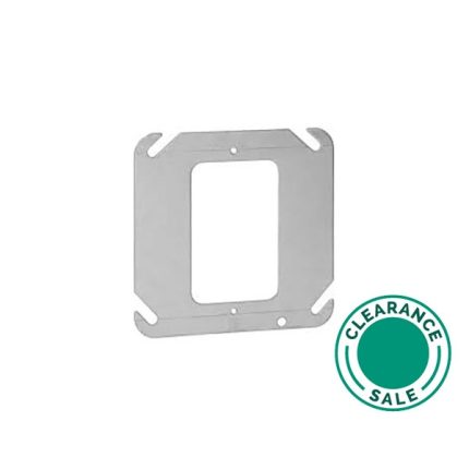 تصفية ستيل سيتي -غطاء، 4 بوصة، مربع، مسطح، 1G