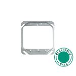 تصفية ستيل سيتي -غطاء، 4 بوصة، مربع، 1/4، 2G