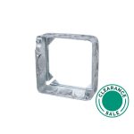 تصفية ستيل سيتي -حلقة تمديد، مربعة، 4 بوصة، 1-1/2 بوصة عميقة، 1/2 بوصة KO