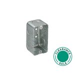 تصفية ستيل سيتي -صندوق فائدة، 4x2 1/8 بوصة، 2 1/8 بوصة عميقة، 3/4 بوصة KO