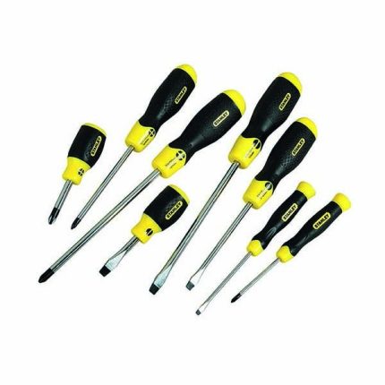 ستانلي - طقم مفكات فيليبس كوشن جريب - 8 قطع