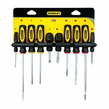 ستانلي - طقم مفكات - 10 قطع