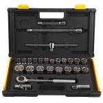 ستانلي - طقم لقم 1/2 بوصة - 27 قطعة - 10-32 مم