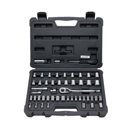 ستانلي - طقم أدوات ميكانيكي - محرك 1/4 بوصة و3/8 بوصة - 60 قطعة