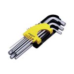 ستانلي - طقم مفاتيح سداسية طويلة - 9 قطع